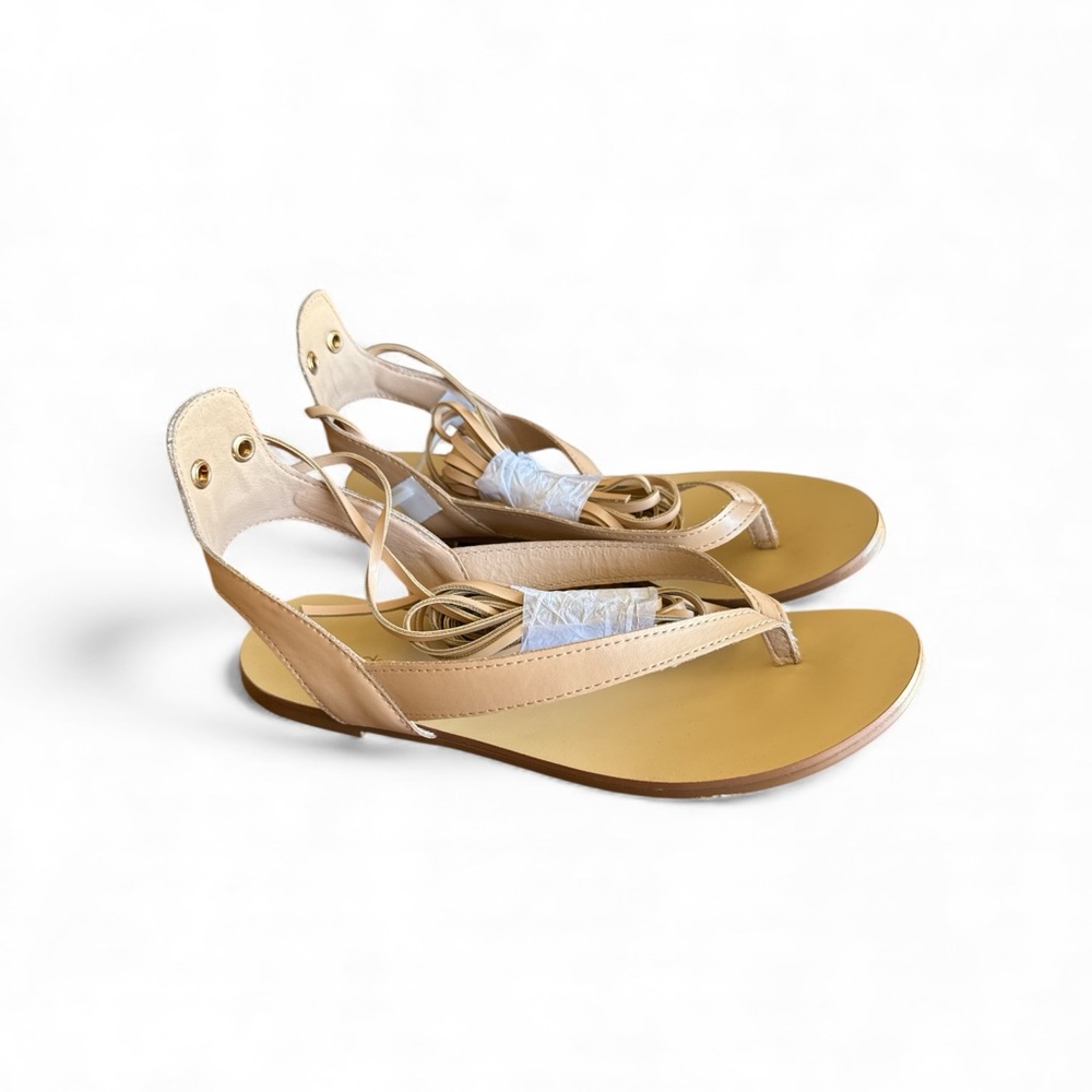 Shoe Dazzle Tan Sandals